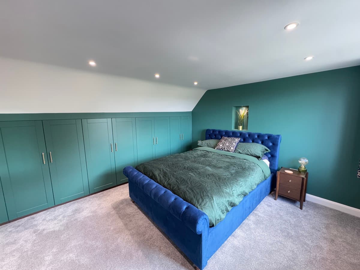 Completed loft project